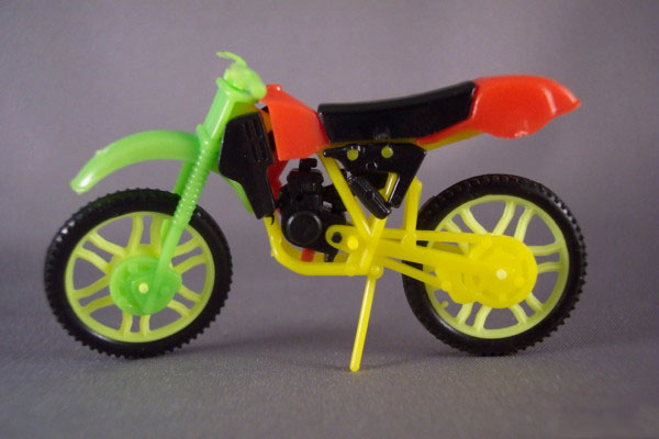 motos vertes miniatures / maquettes