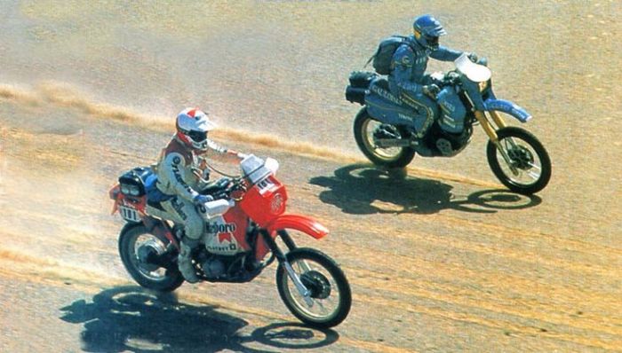 Les pilotes et les motos du Paris Dakar (le vrai!)