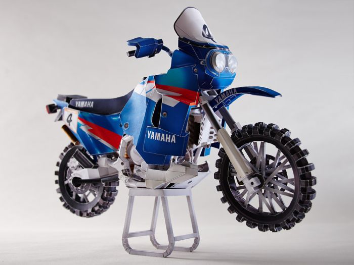motos vertes miniatures / maquettes