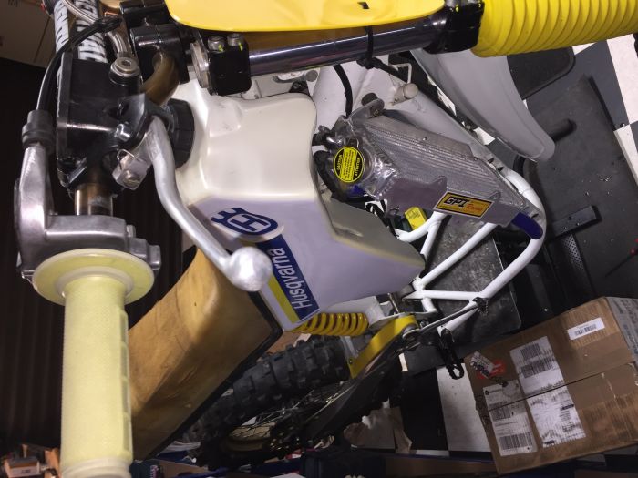 Remise en forme Husqvarna WR 400 1986