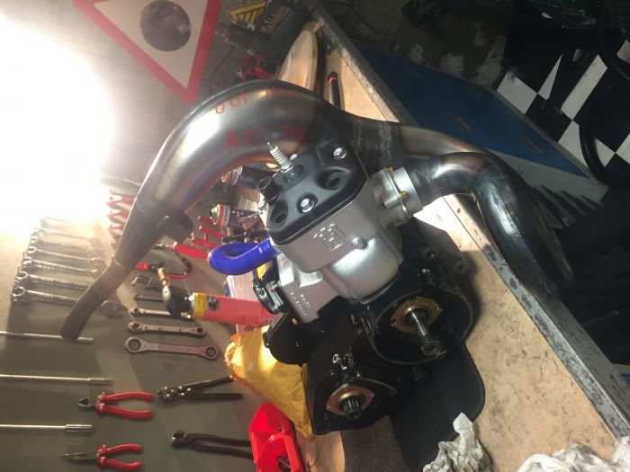 Remise en forme Husqvarna WR 400 1986