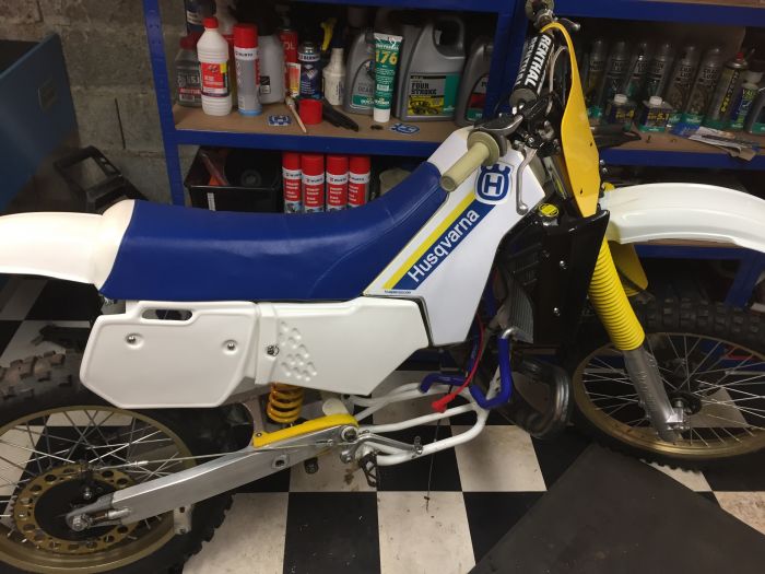 Remise en forme Husqvarna WR 400 1986