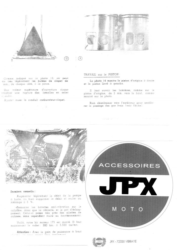 DTMX : kits d'époque et préparations...