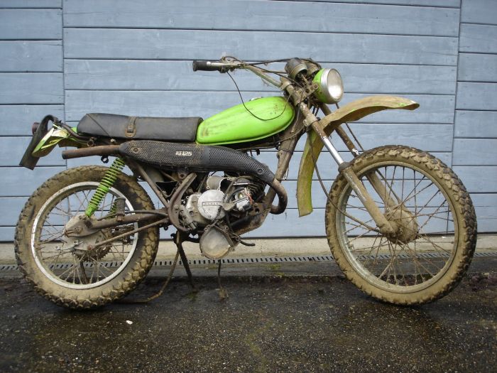transformation ke125 1980 en kxe125 1974-76