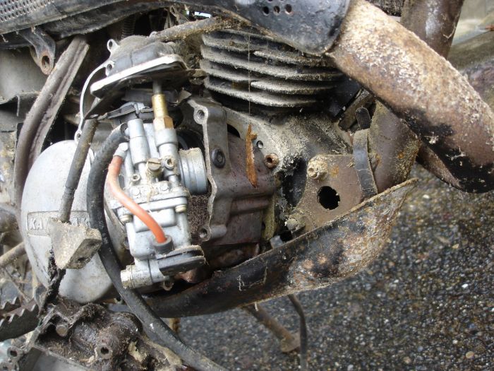 transformation ke125 1980 en kxe125 1974-76