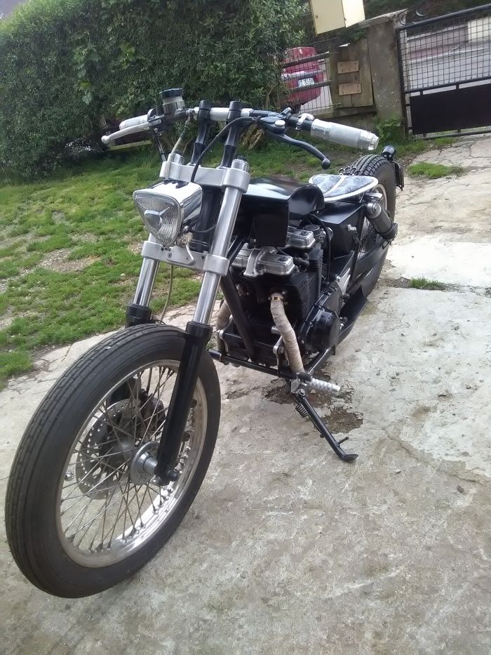bobber, chopper, hot rod, vw... tout ce qui a des roues