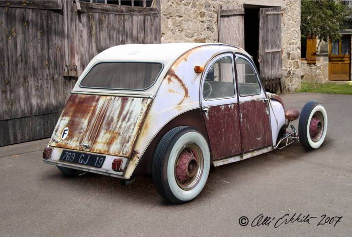 bobber, chopper, hot rod, vw... tout ce qui a des roues