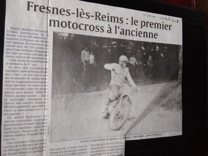 Photos et documents de Motocross de 1950 à nos jours