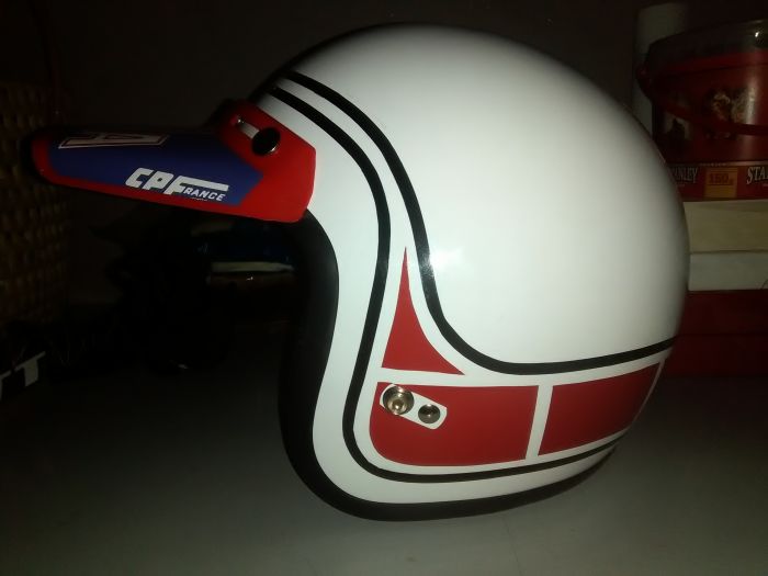 casques jet vintage