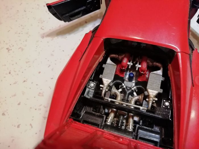 motos vertes miniatures / maquettes