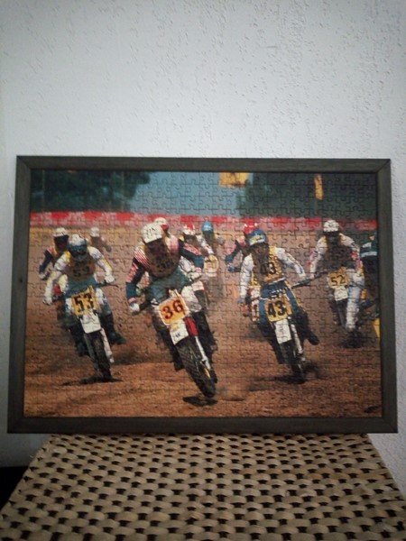 motos vertes miniatures / maquettes