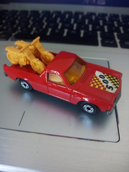 motos vertes miniatures / maquettes