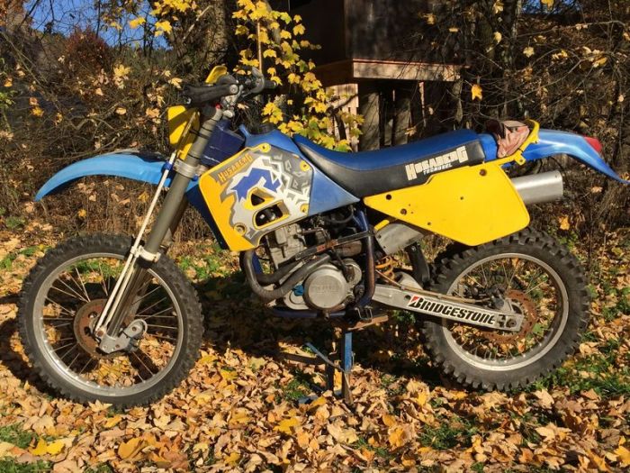 RESTAURATION HUSABERG 350 FE 1992 C'EST PARTI....