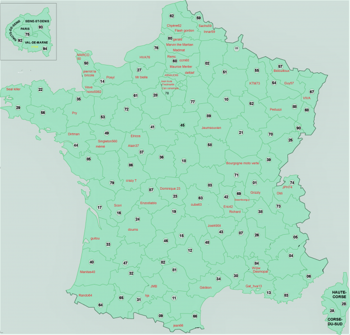 MEMBRES DU GV , VOUS ETES DE QUELLE REGION SI BESOIN ?