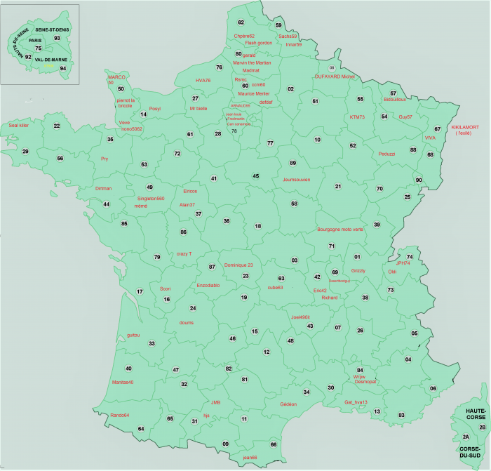 MEMBRES DU GV , VOUS ETES DE QUELLE REGION SI BESOIN ?