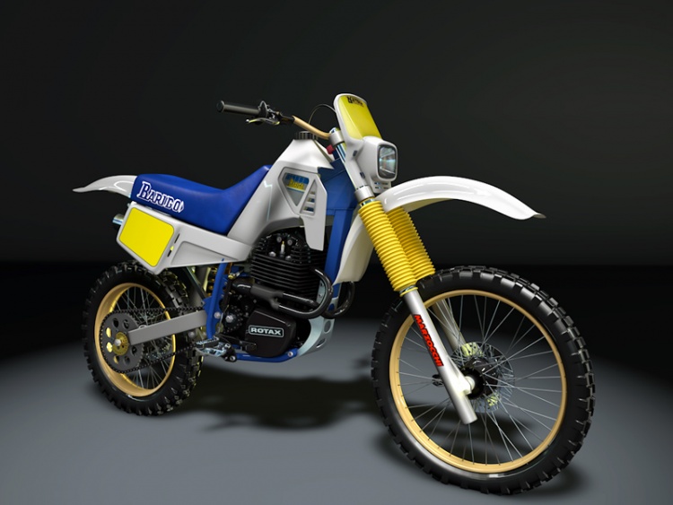 motos vertes miniatures / maquettes