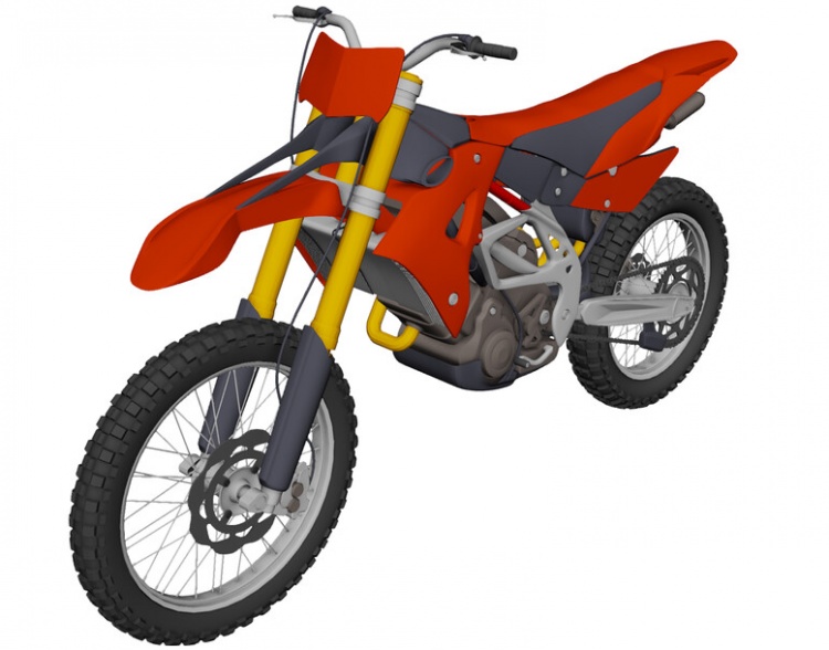 motos vertes miniatures / maquettes