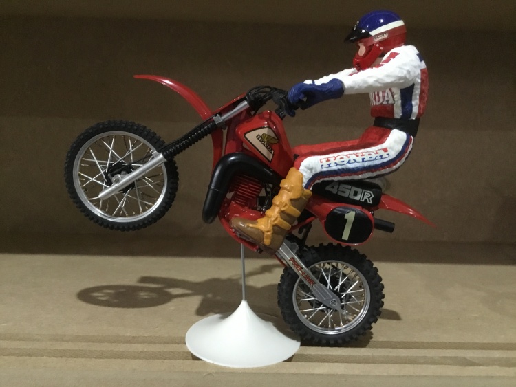 motos vertes miniatures / maquettes