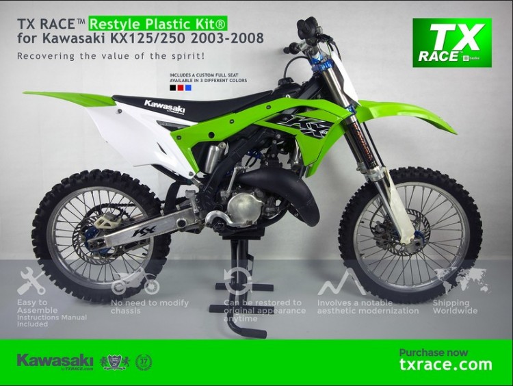 avis kit restyler txrace pour 125 kx