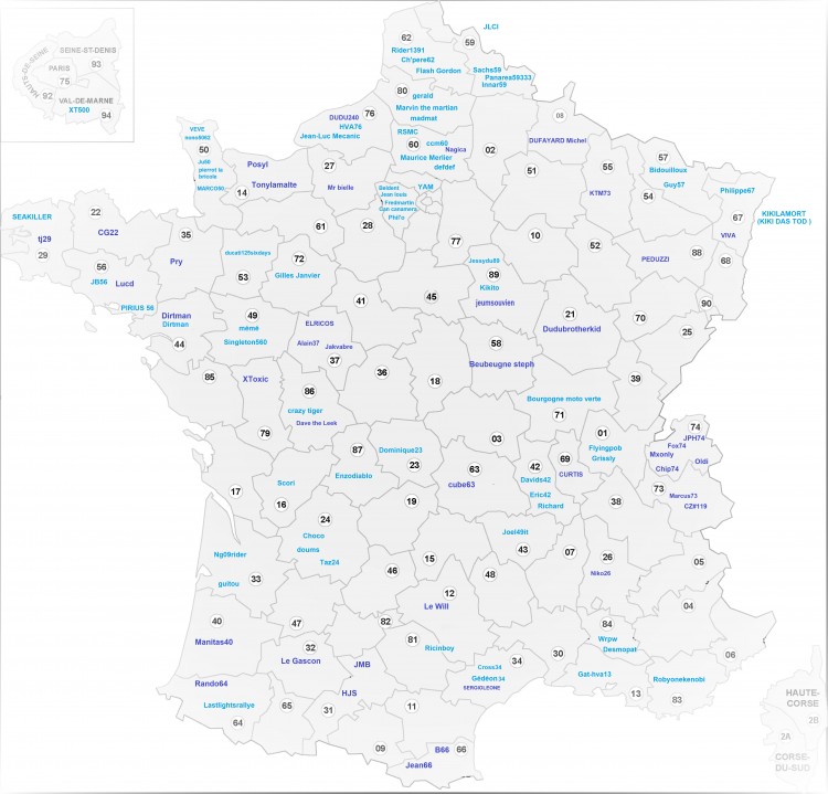 MEMBRES DU GV , VOUS ETES DE QUELLE REGION SI BESOIN ?