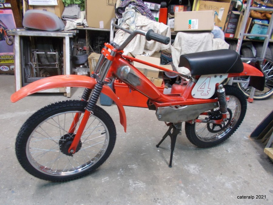 Mes cyclos Motobécane enduro ou cross